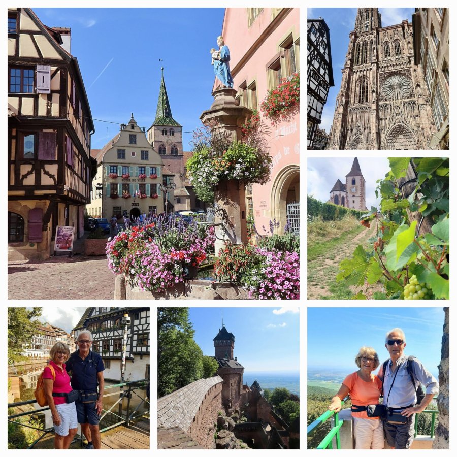 l'Alsace entre vignobles et villages médiévaux