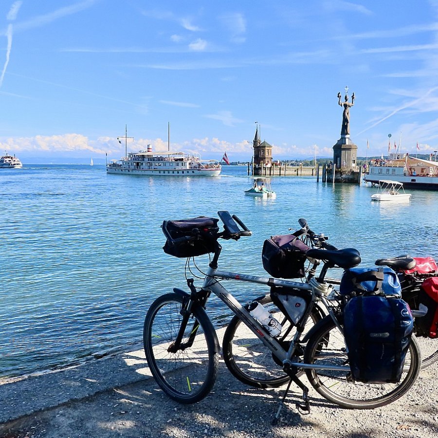 Tour du lac de Constance à vélo et les chutes du Rhin