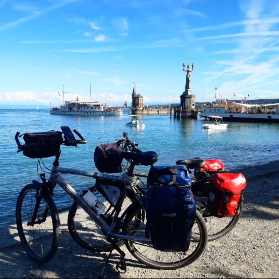 Tour du lac de Constance à vélo et les chutes du Rhin